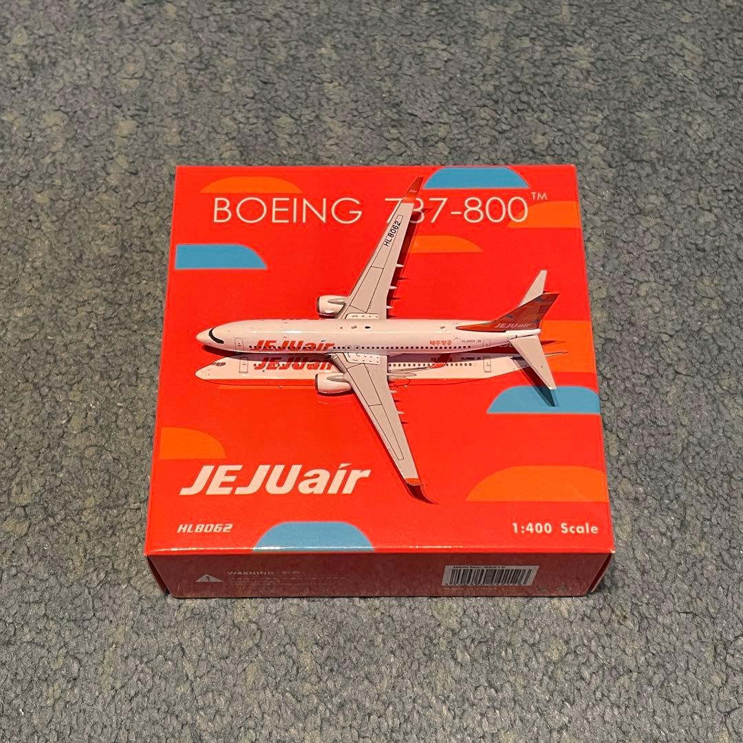 ＊専用 JEJUair 737-800 チェジュ航空 BOEING 1:400