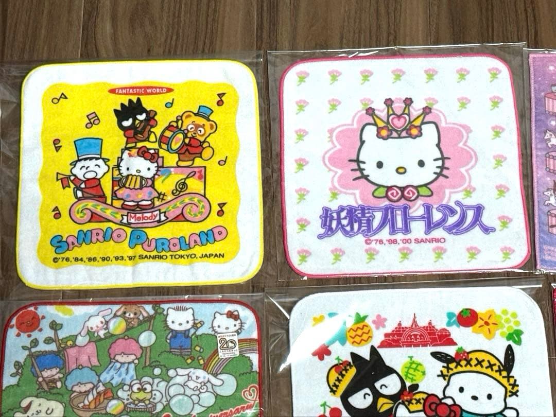 ハローキティ ご当地限定　プチタオル 12枚 未使用 ご当地　ピューロランド