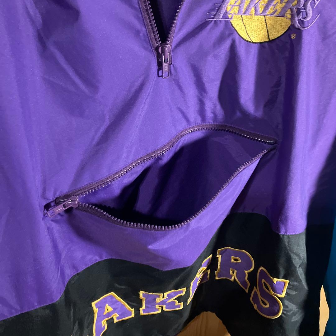 激レア美品90s「in the paint LAKERSプルオーバー」NBA公式