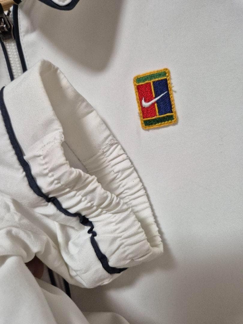 90s NIKE スタンフォード ナイキ テニス トラックジャケット ホワイト