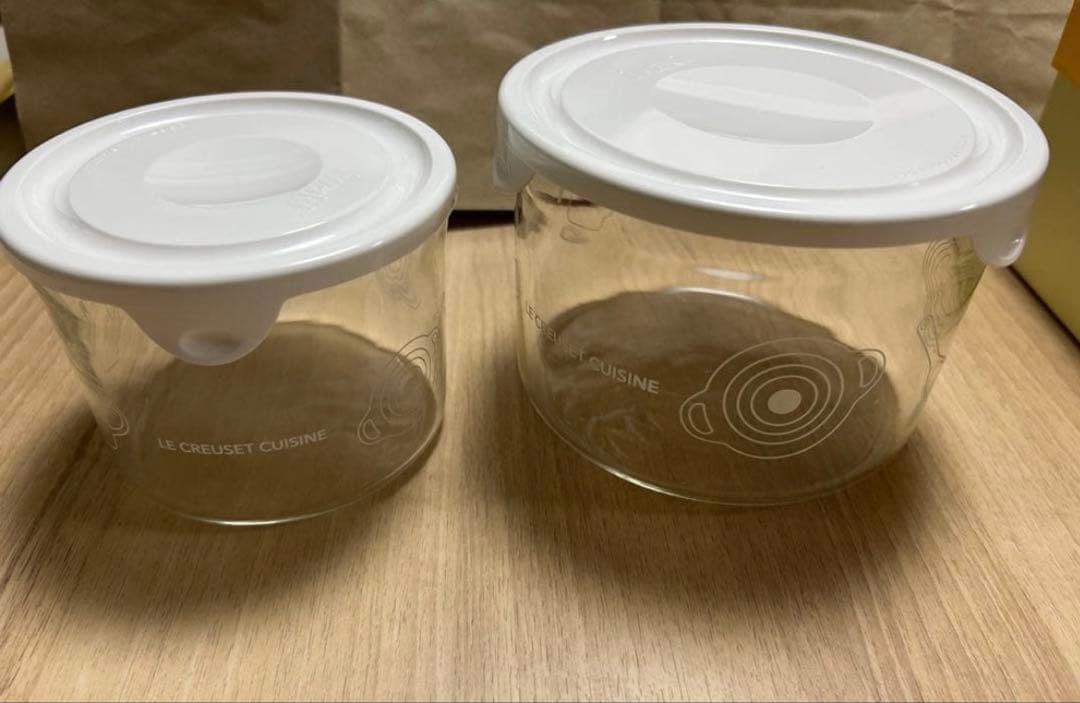 ル・クルーゼ マルチボウル 赤15cm ハートプレートピンク 耐熱ガラス容器