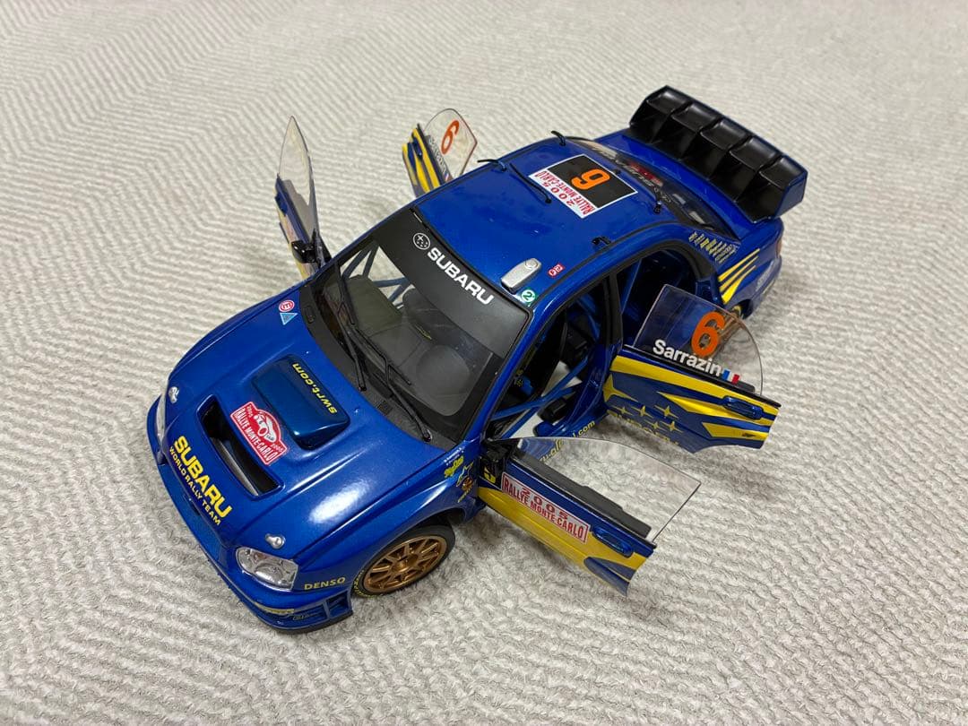 サンスター 1/18 スバル インプレッサ WRC07 #6