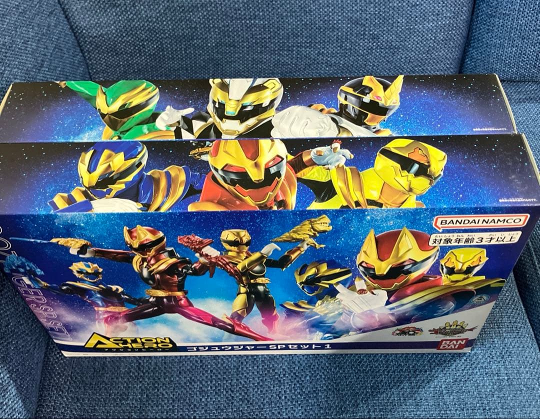 即日発送　アクションヒーロー ゴジュウジャーSPセット1・2 フィギュア 2箱