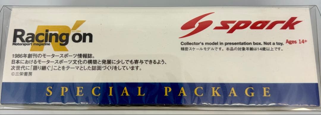 希少【美品】Racing on別注 スパーク 1/43 ウィリアムズ FW11