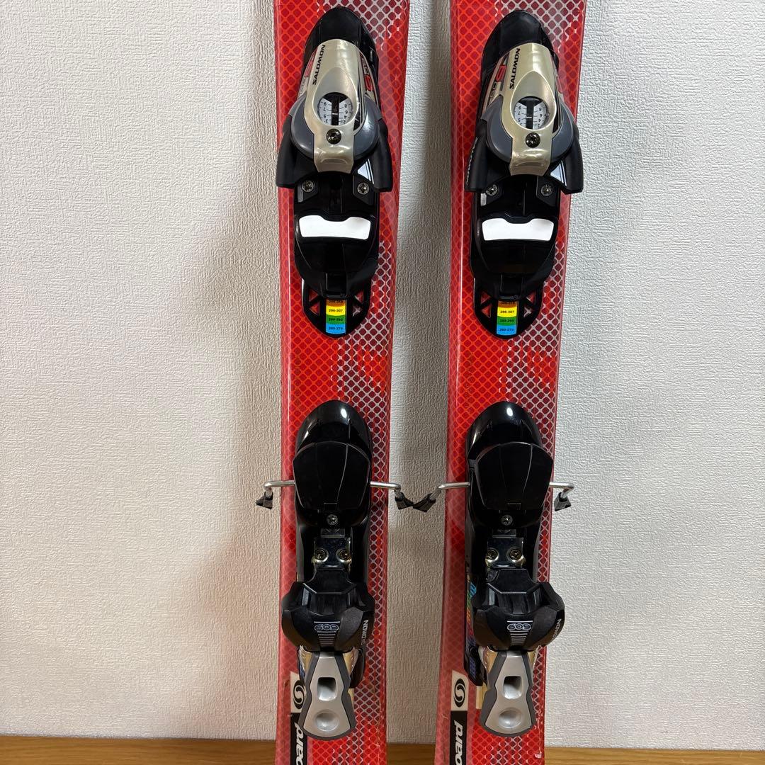Salomon ファンスキー メンズ　ショートスキー　調整ビンディング付　99