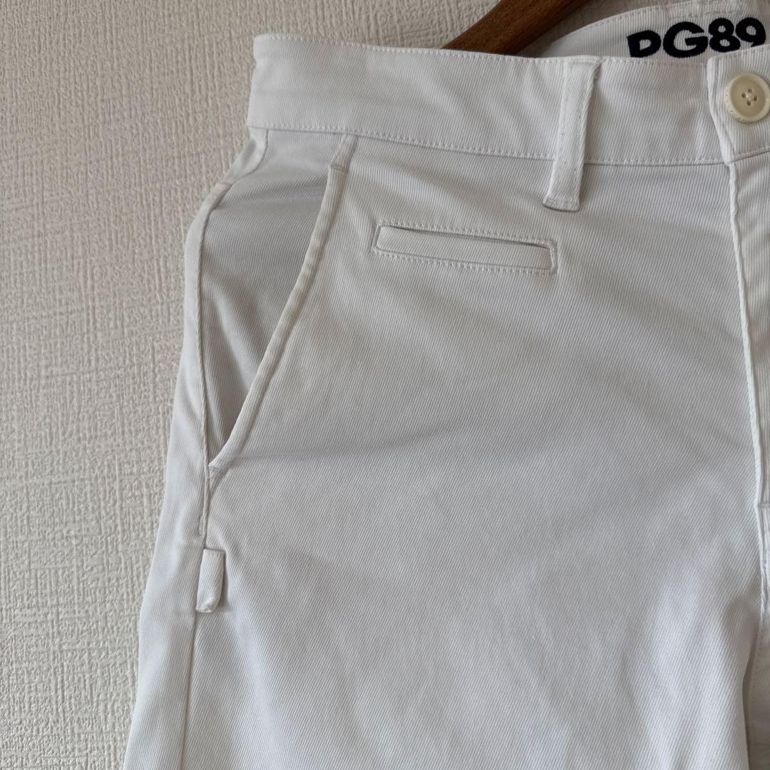 パーリーゲイツ　パンツ　白　ホワイト　4 M 秋冬　ストレッチ　美品