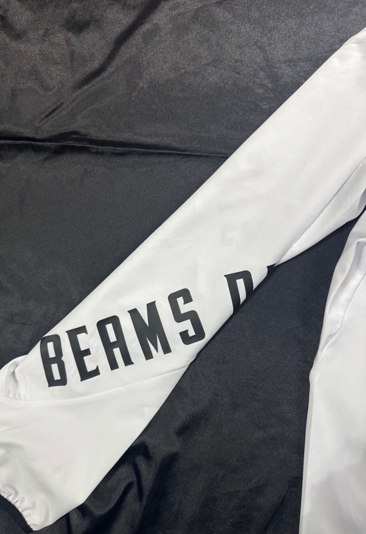 【新品】ZETT BEAMS ウィンドブレーカー ホワイト　LL