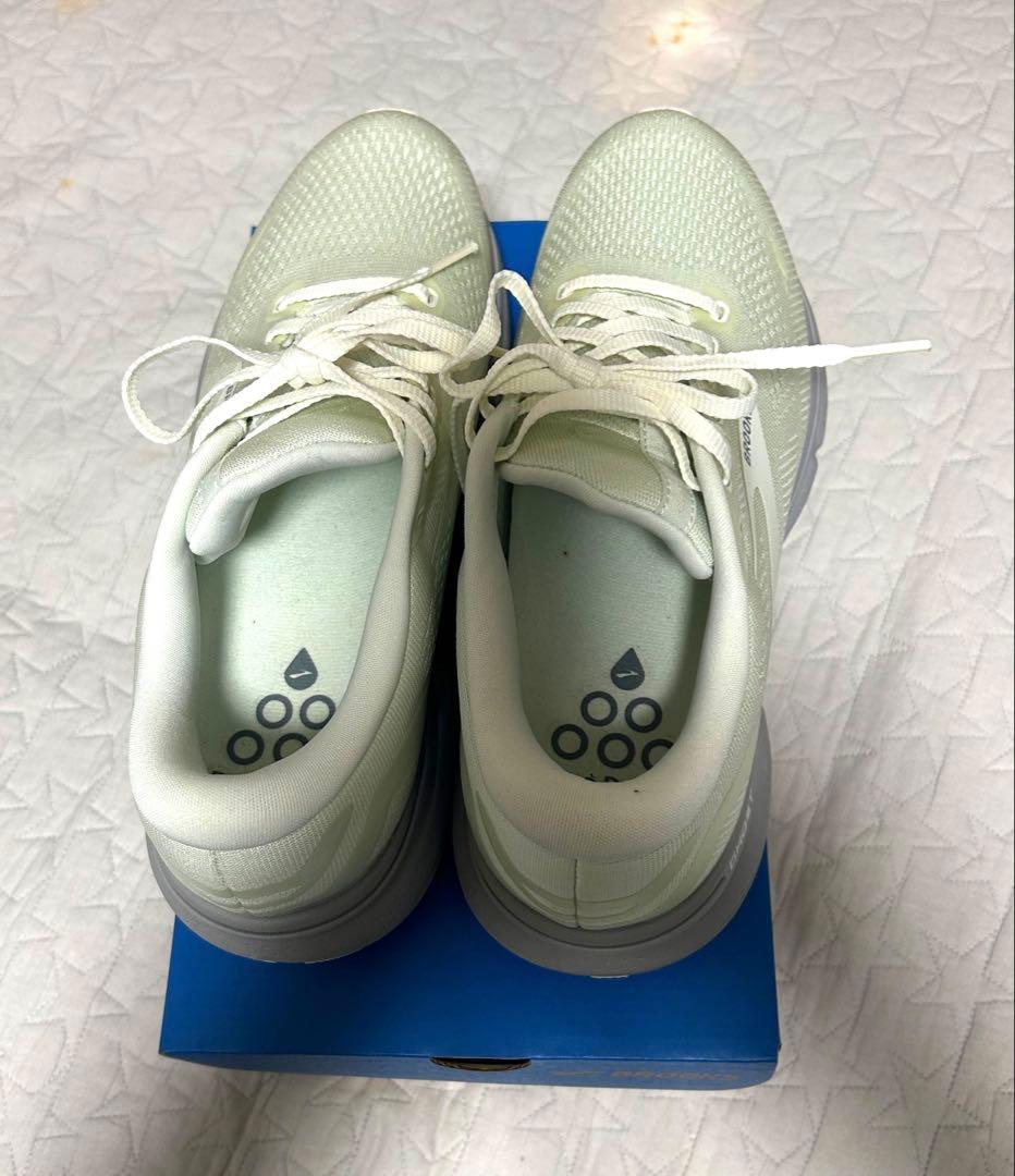BROOKS Ghost 15 ランニングシューズ 26.5cm サックス　青