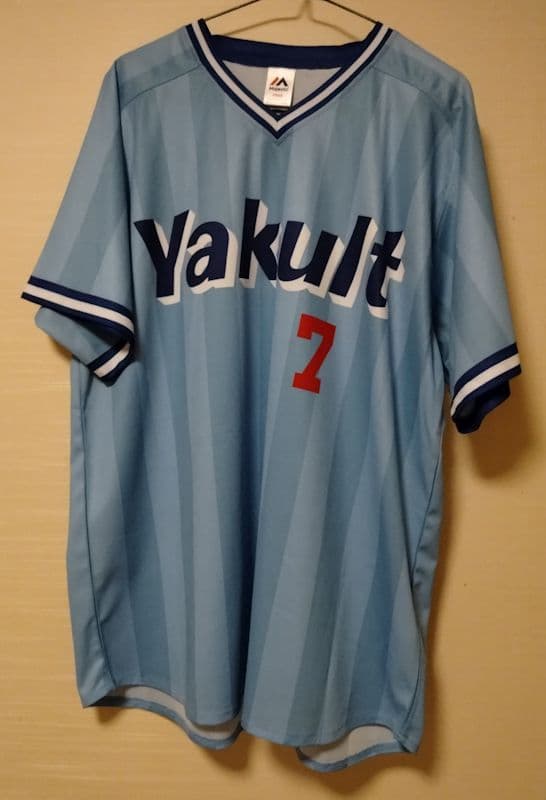 長岡② 東京ヤクルトスワローズ 1994-1996年ビジター 復刻ユニフォーム