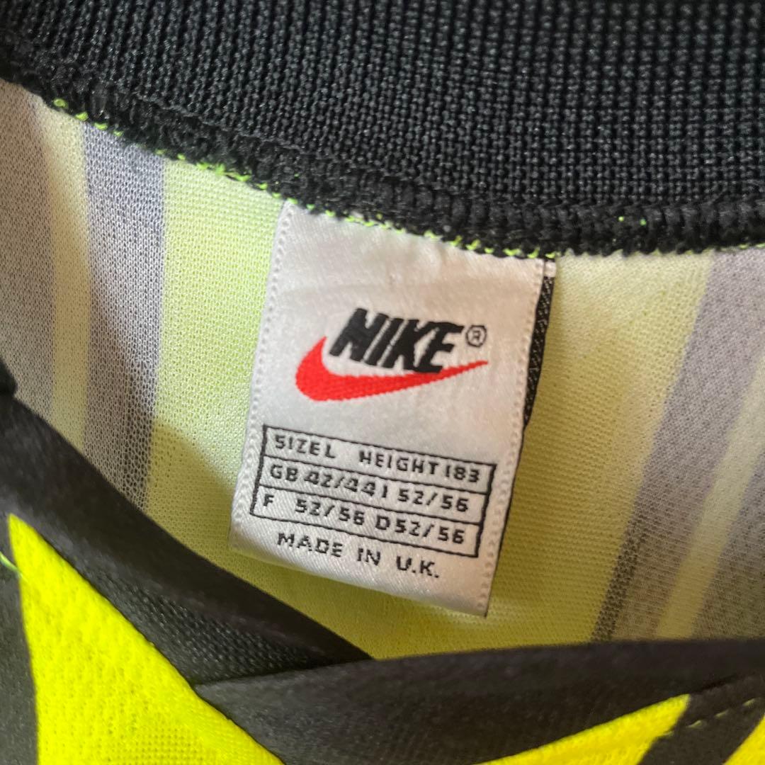 NIKE ドルトムント サッカー ユニフォーム 90s 銀タグ 英国製 UK