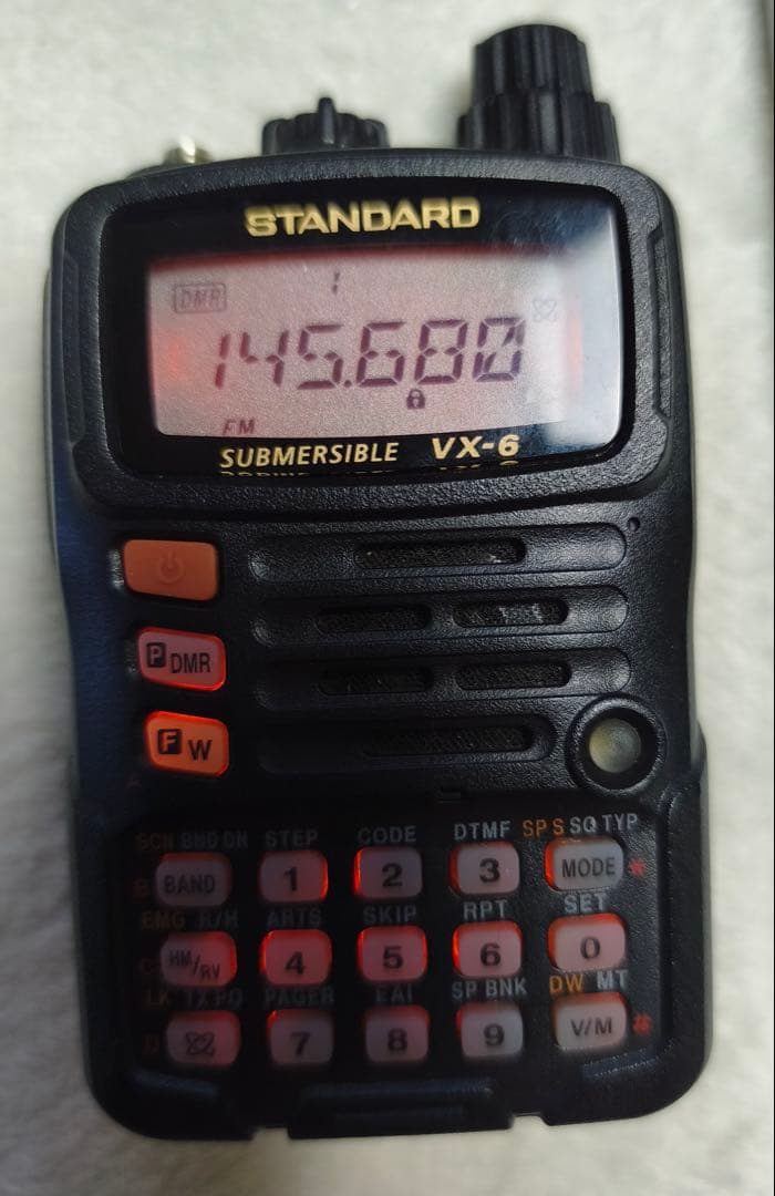 STANDARD デュアルバンドトランシーバー　VX-6 （バッテリー新品）