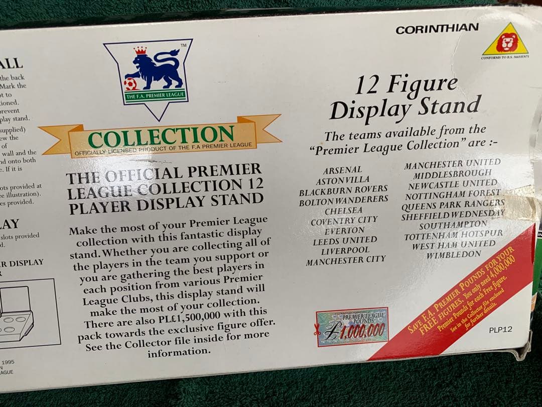Corinthian Display Stand 12体用 1995年製箱付き