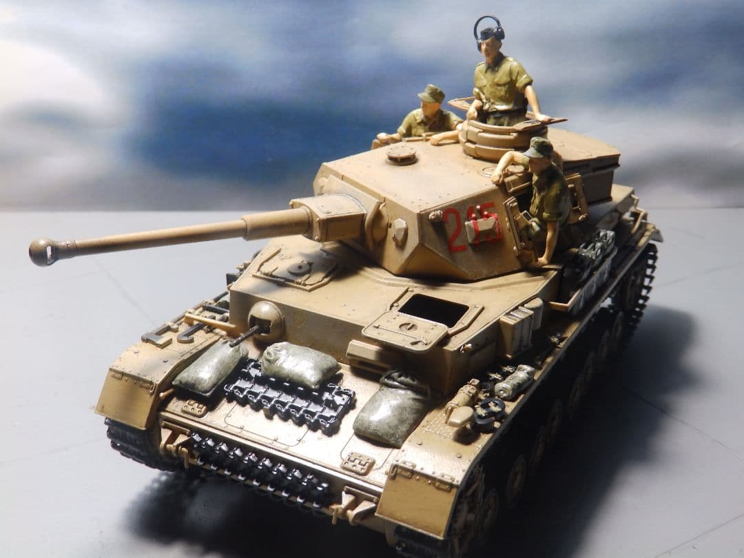 MI工房 完成品ドイツ4号戦車G型初期生産車35分の1