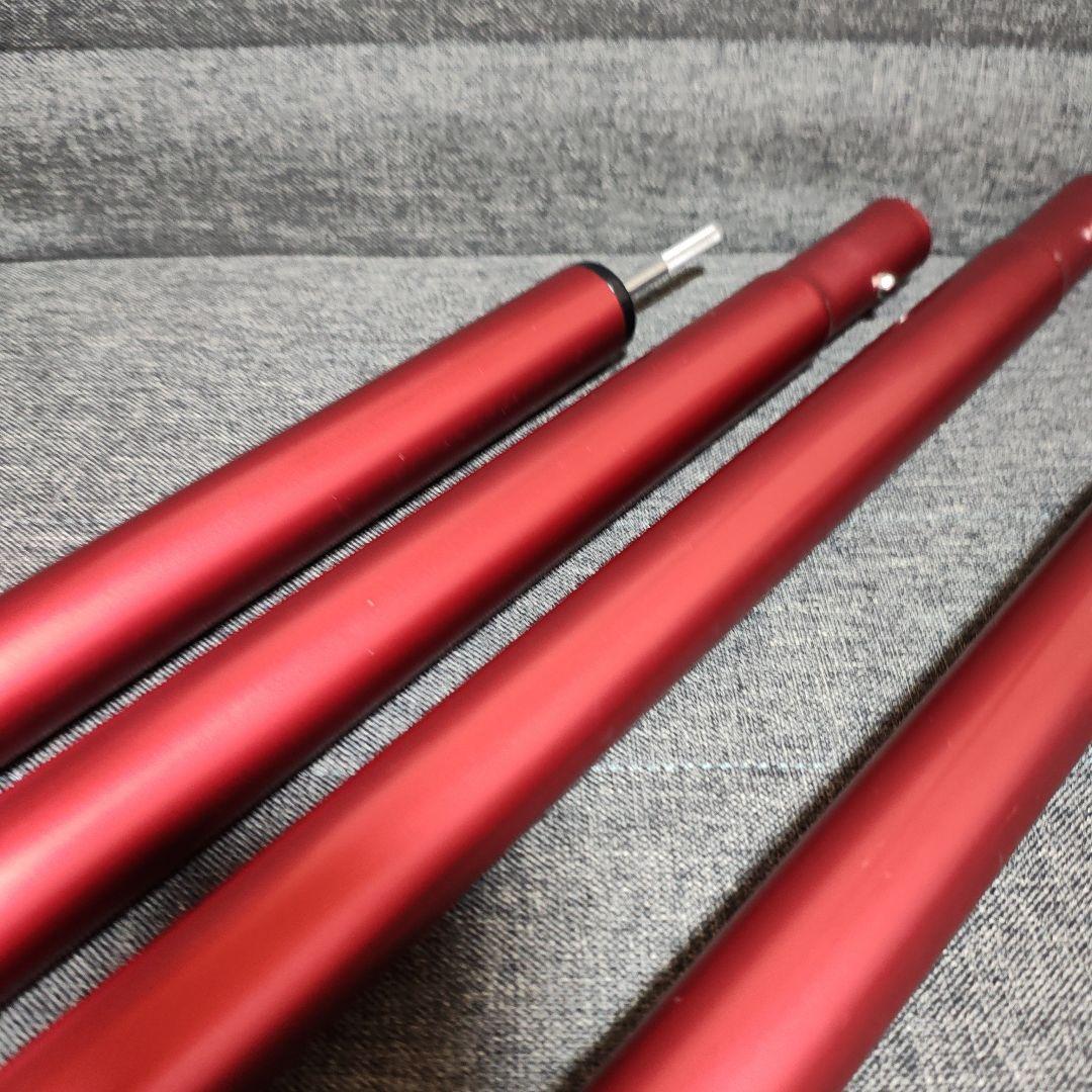 スノーピーク　ウイングポールレッド　240cm