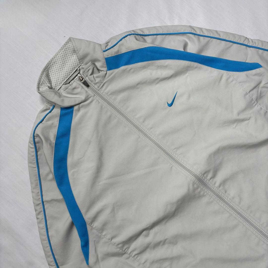 00s Nike トラックジャケット セットアップ グレー y2k