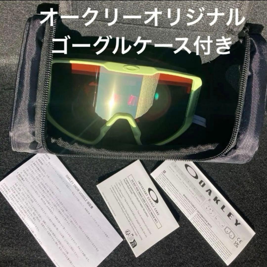 新品未使用　オークリーゴーグル　オークリースノーゴーグル　ラインマイナーM