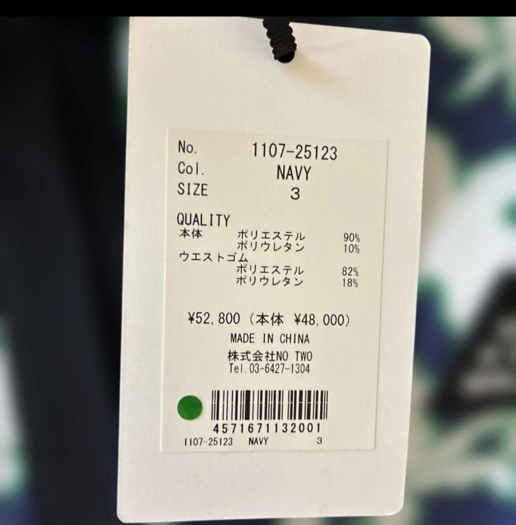 CPG GOLF ネイビー フラワープリント ワンピース サイズ3