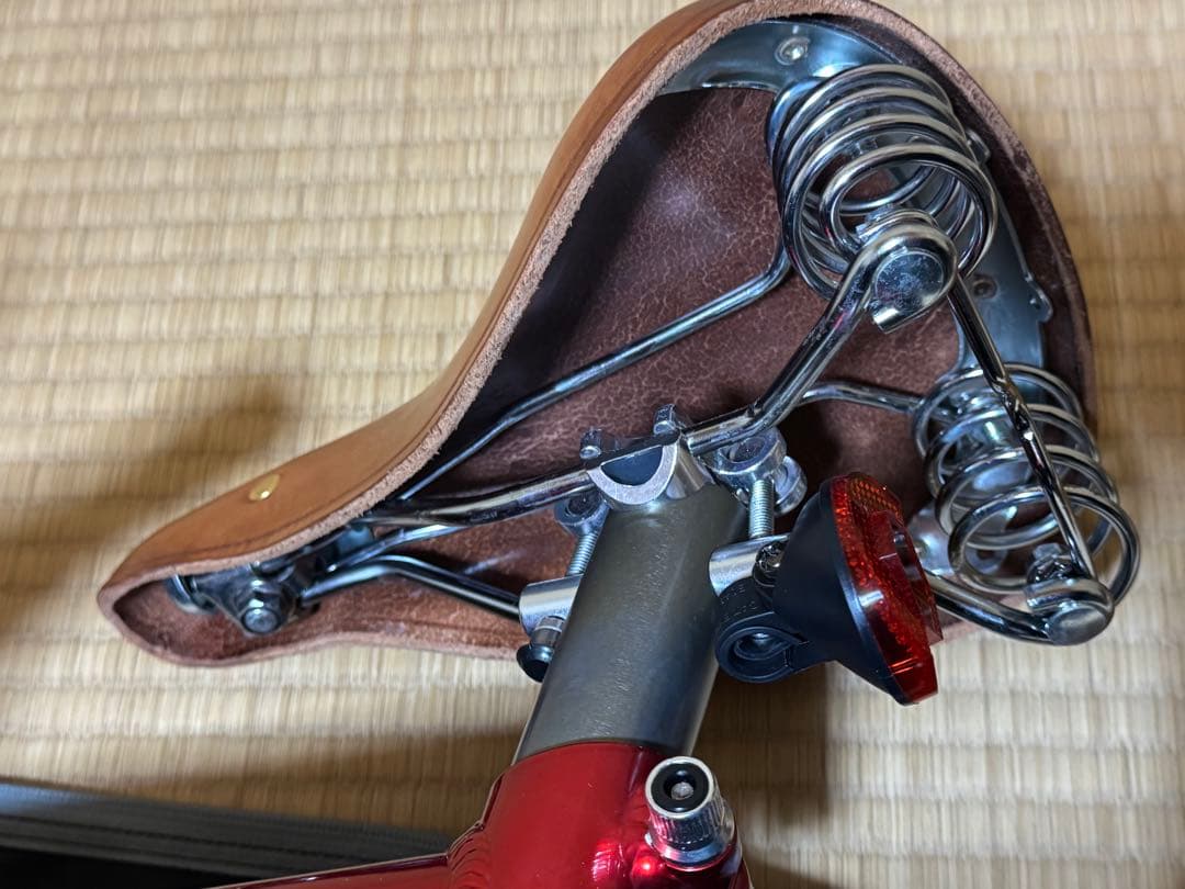 PEUGEOT 折りたたみ自転車 レッド／ポリッシュ