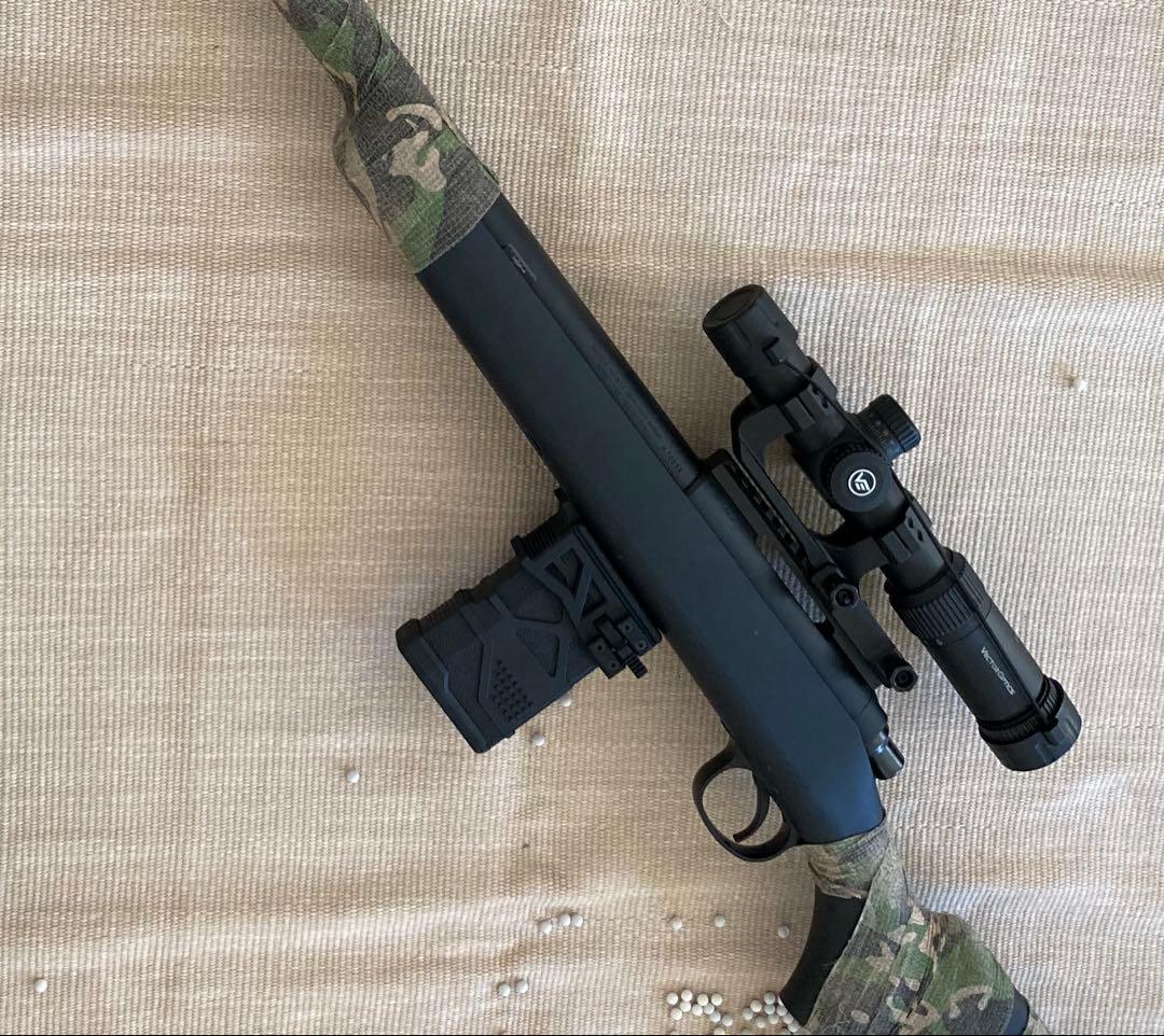 東京マルイ VSR-10用M4マガジンアダプタ