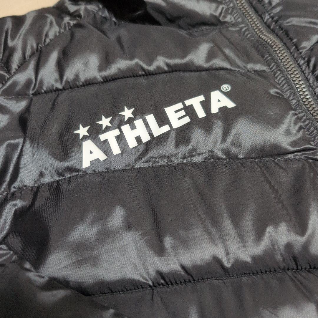 ATHLETA ブラック ベンチコートLサイズ