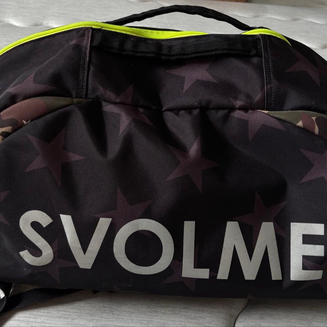 最終値下げ☆SVOLME バックパック ボストン 2way カモフラ ブラック