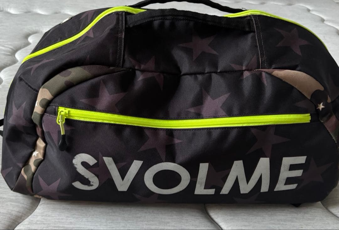 最終値下げ☆SVOLME バックパック ボストン 2way カモフラ ブラック