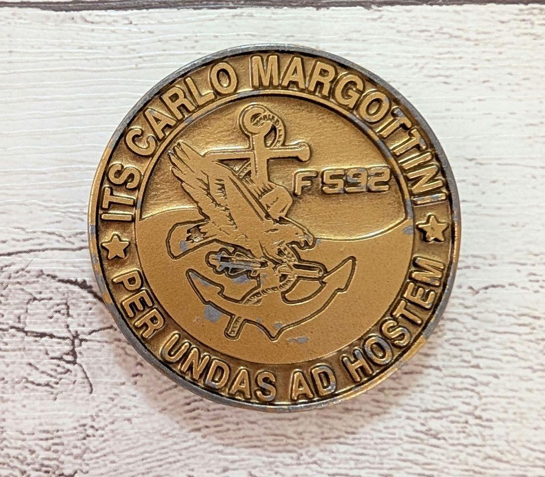 イタリア海軍 F592 カルロマルゴティーニ チャレンジ メダル