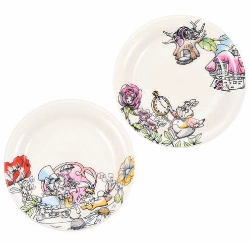 新品☆Disney ディズニー 不思議の国のアリス 小皿セット 食器 お皿