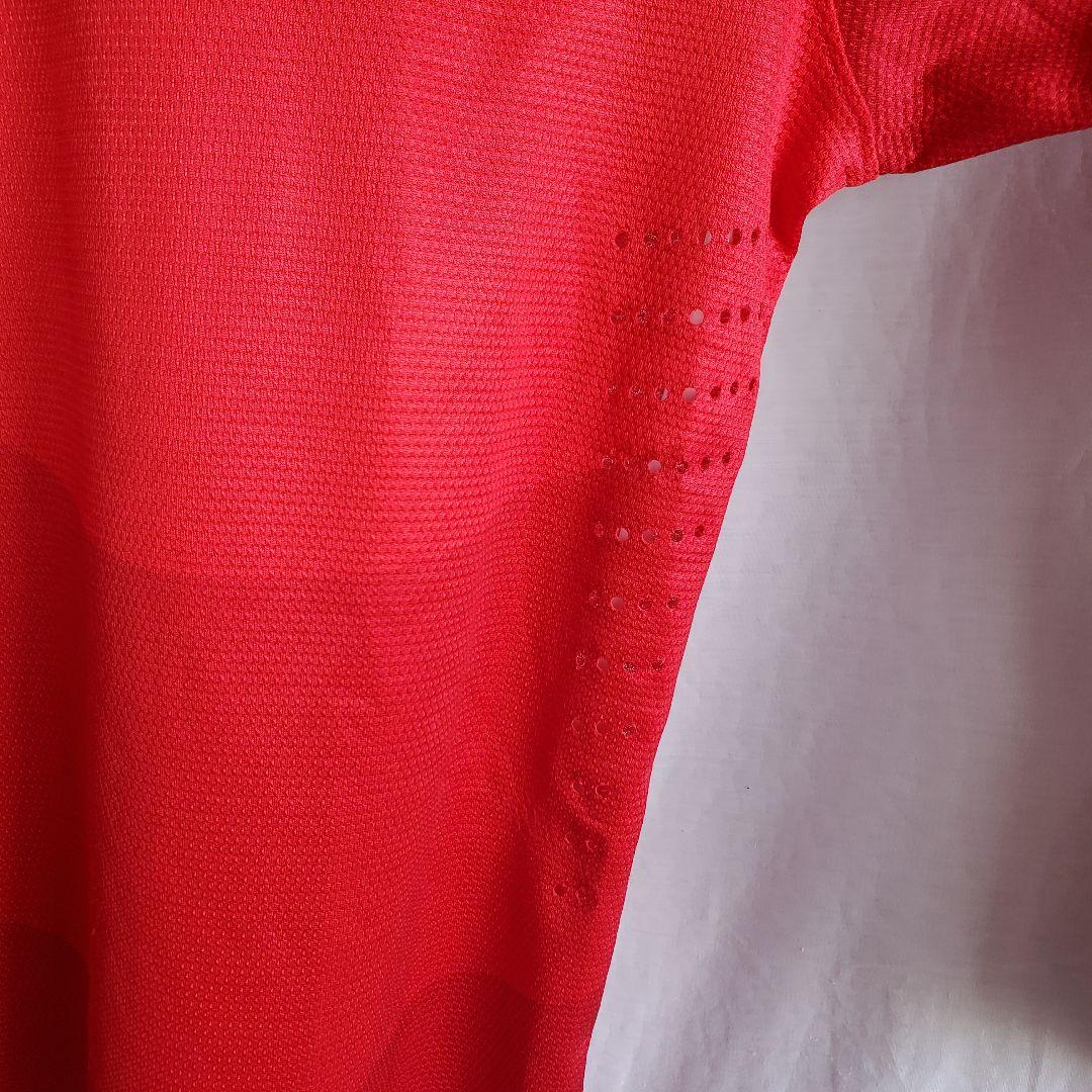 ブラジル代表 赤 レッド トレーニングウェア シャツ 長袖 tシャツ