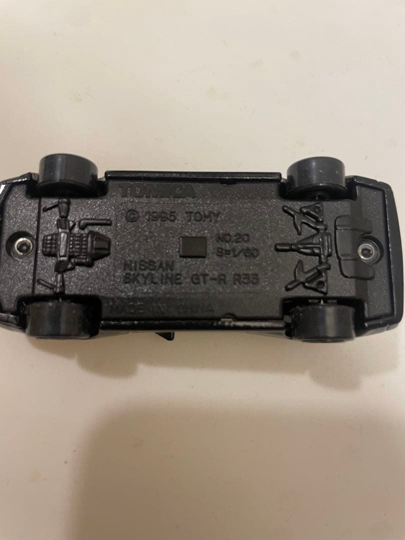 トミカ　GTR32 超希少エラー品(裏盤GTR33
