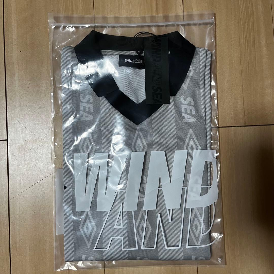 ウェア M wind and sea umbro soccer