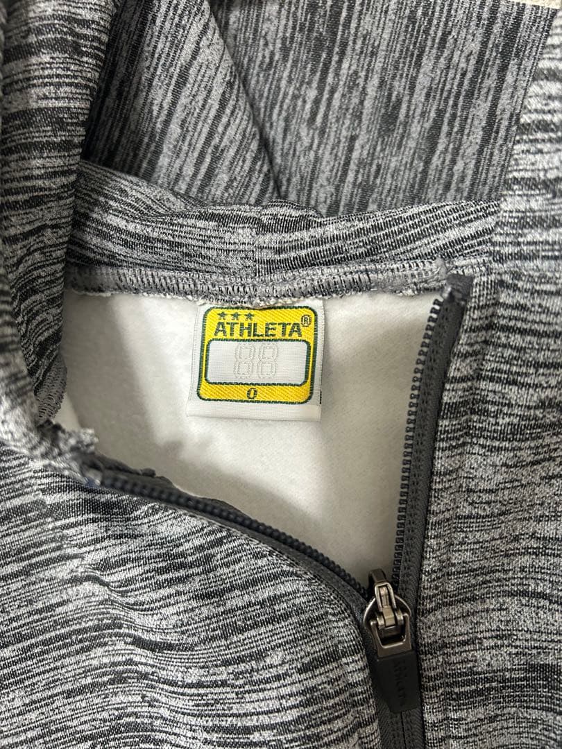 【完売・希少】ATHLETA(アスレタ) スウェットZIPパーカー 03377