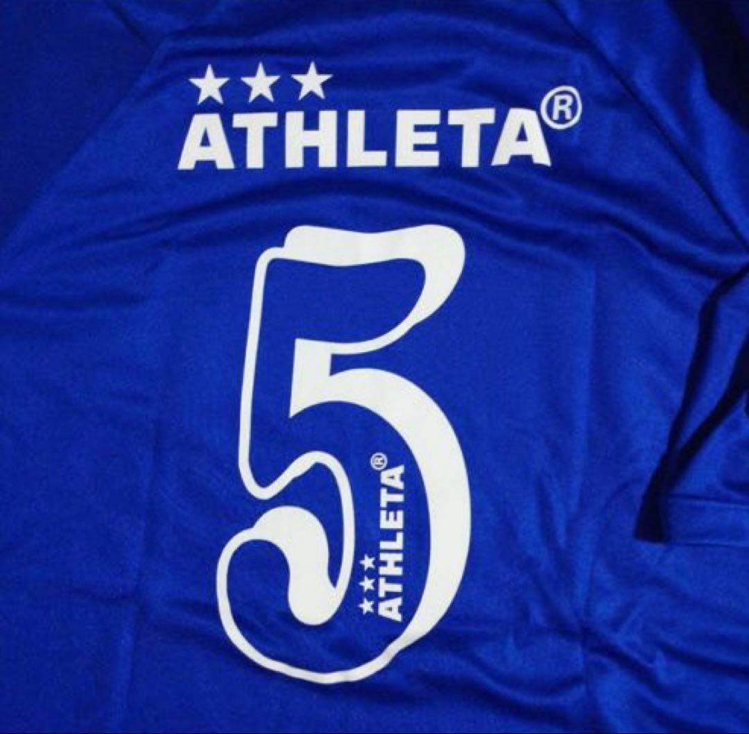 貴重！《ATHLETA》別注半袖ゲームシャツ★甲斐修侍選手サイン入りNo.5★