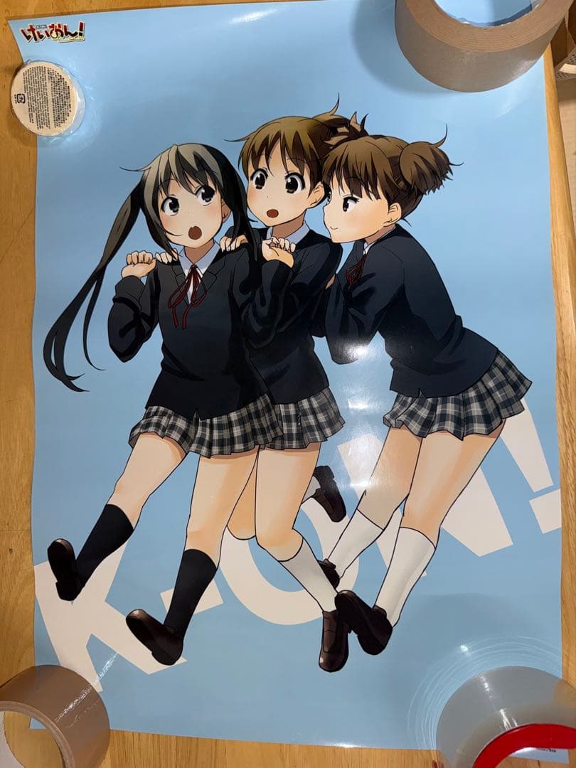 けいおん！ ポスター8枚セット（未開封・未使用品）　※レアアイテムあり