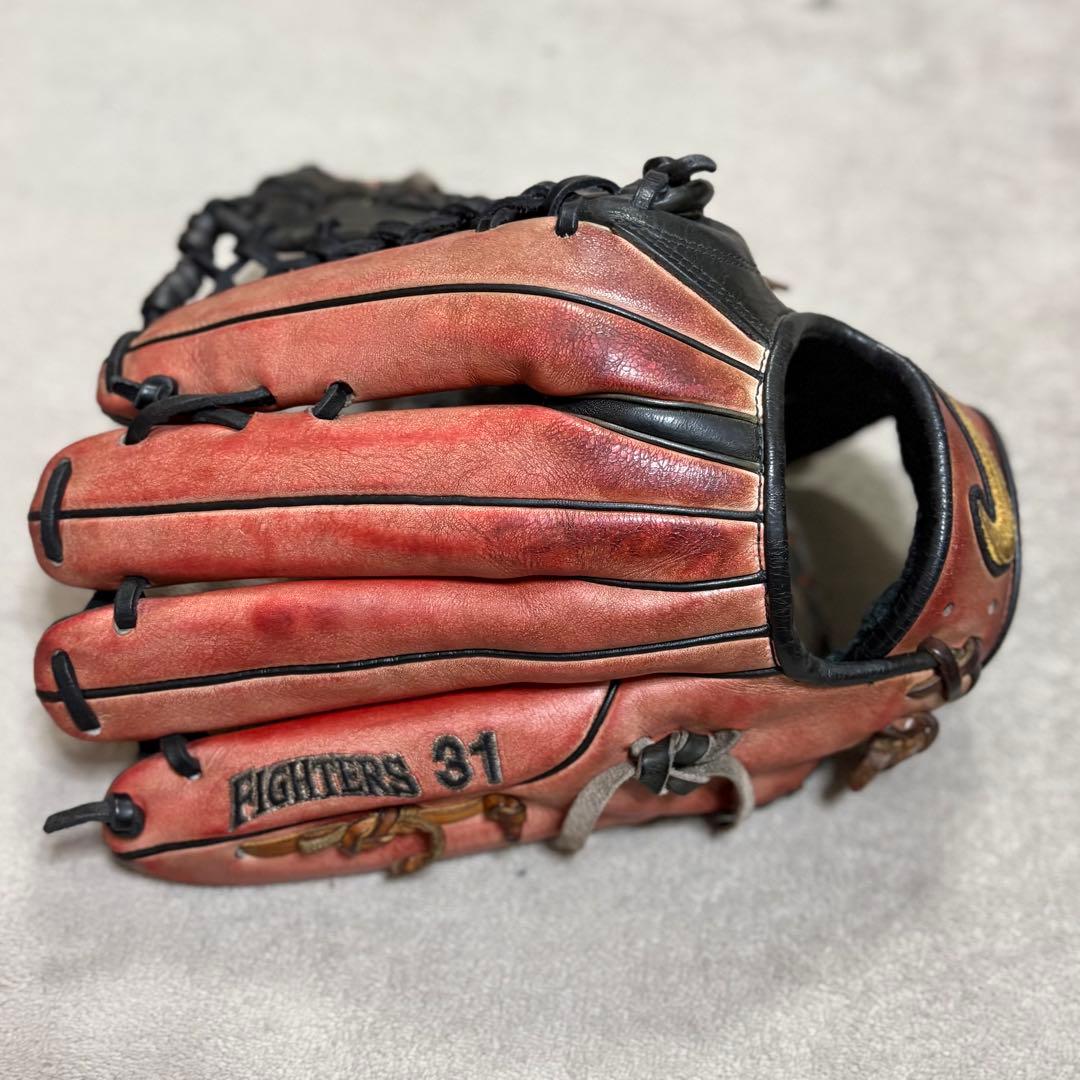 小谷野栄一 北海道日本ハムファイターズ 実使用 支給品 NIKE 硬式 外野用
