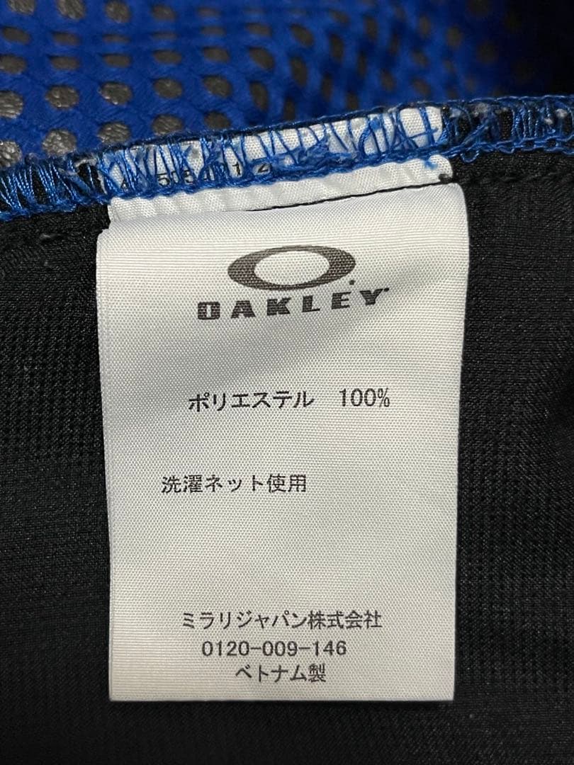 オークリーゴルフ　立体裁断　トラックパンツ　/M　ブラック　ストレッチ　ロゴ刺繍