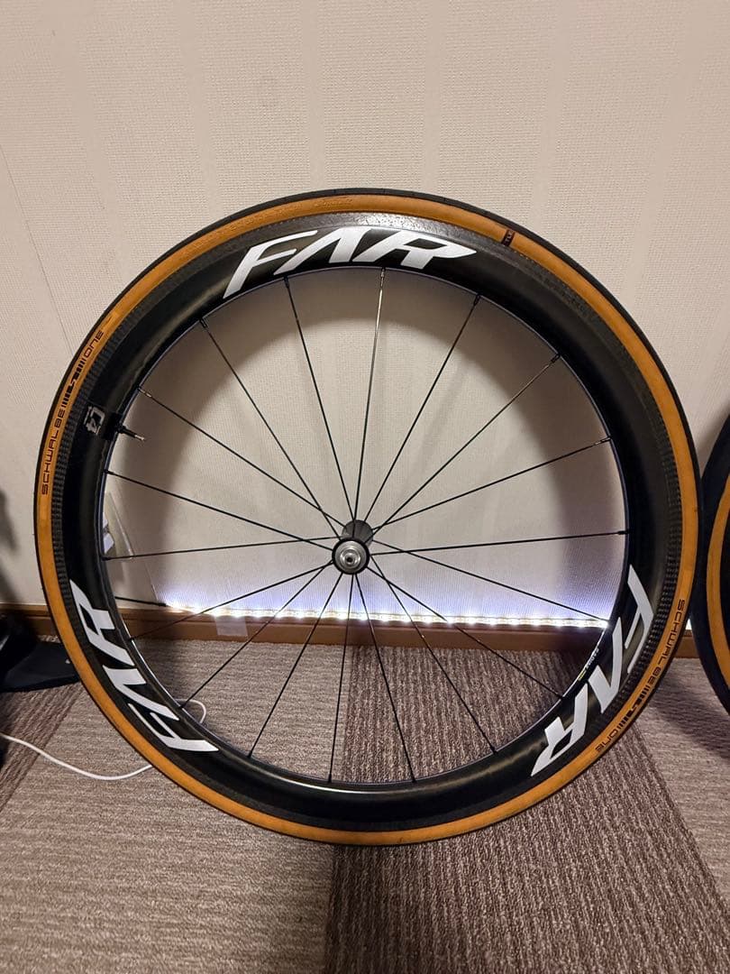 【最終出品】FAR カーボンホイール 700C ブラック