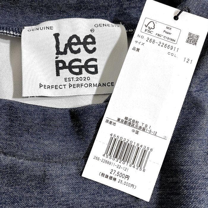 PGG Lee パーリーゲイツ ゴルフ デニムライク ストレッチ カットソー L