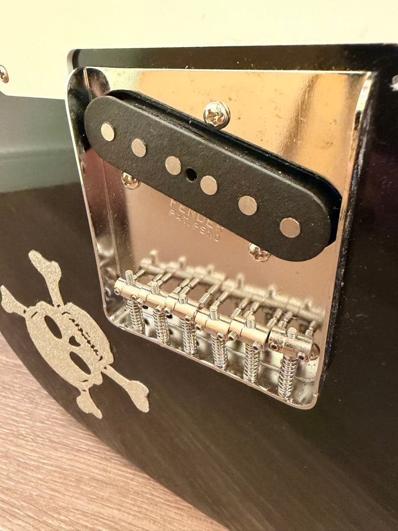 【未使用】ポルノグラフィティ 受注生産 Fenderテレキャス ドクロあり