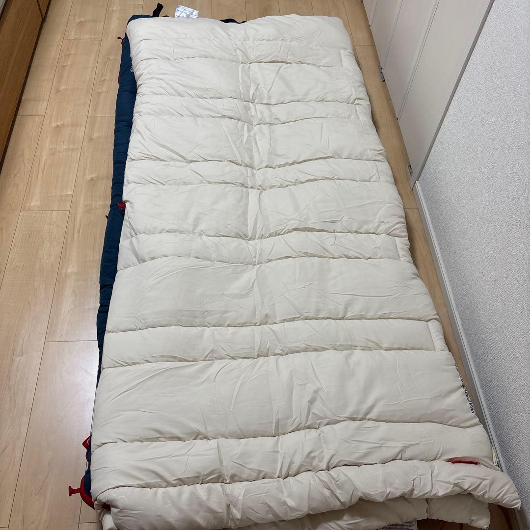 Coleman ネイビー キルティングブランケット