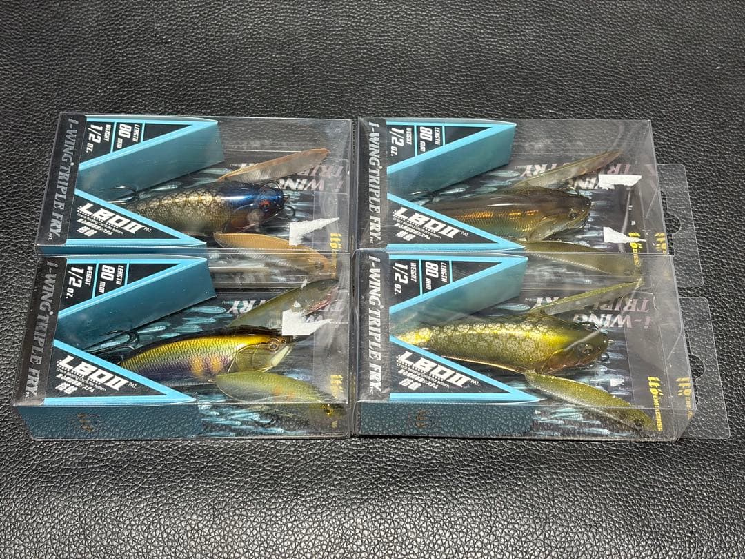 Megabass iウイングトリプルフライ×4 ①