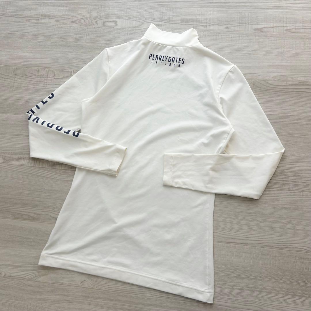 美品　パーリーゲイツ　ハイネック　長袖シャツ　カットソー　インナー　サイズ0