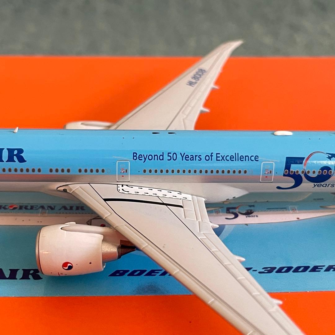 KOREAN AIR 777-300ER コリアン 大韓航空 50周年 jc