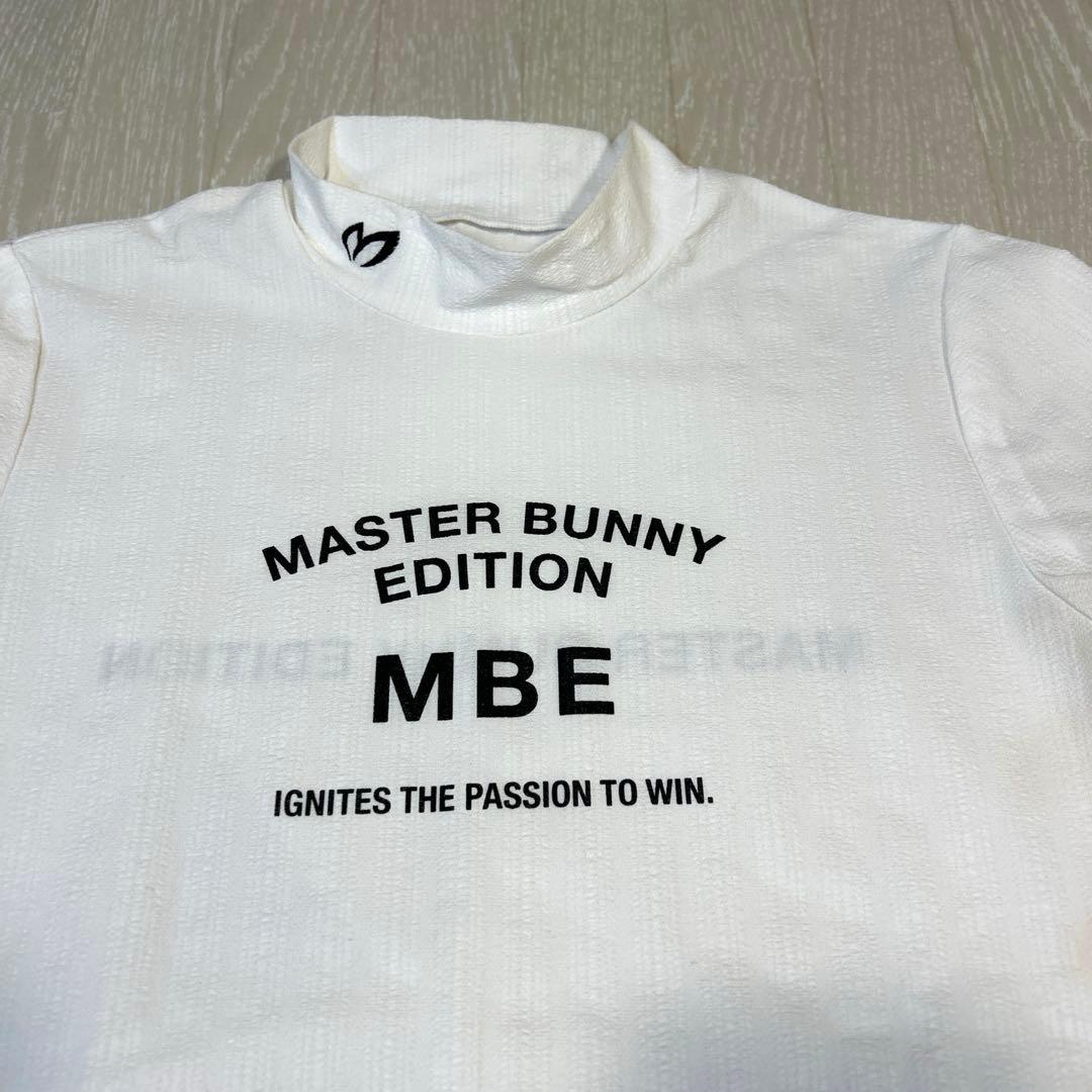 MASTER BUNNY EDITIOレディース　モックネック　半袖　シャツ
