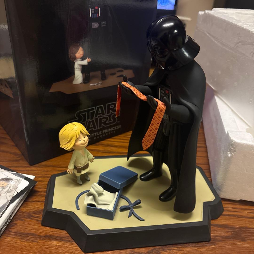STARWARS ジェントルジャイアント ダースベイダーとルーク
