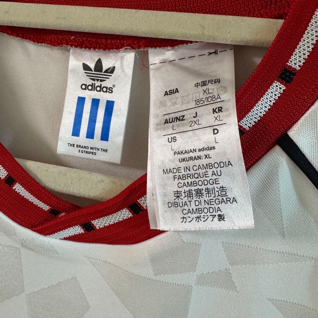 adidas Manchester United シャツ XL '91 アウェイ