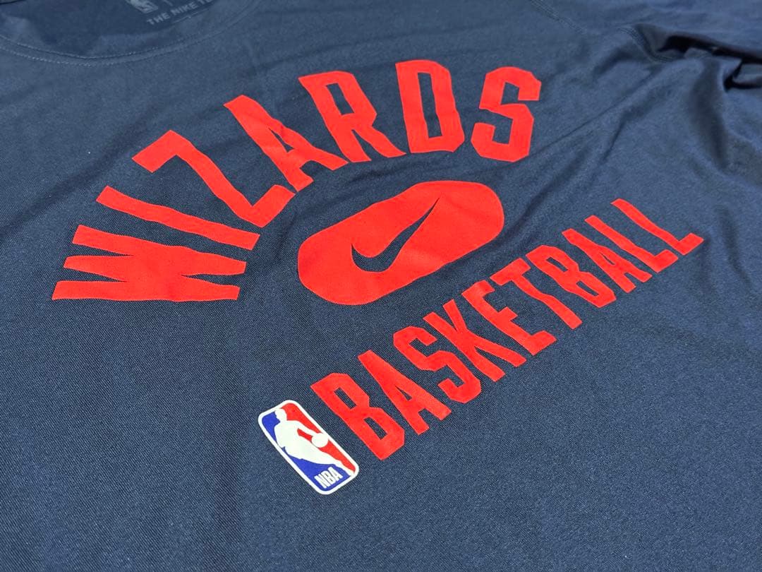 ウィザーズNIKE NBA選手支給品UsedプラクティスTシャツMサイズ