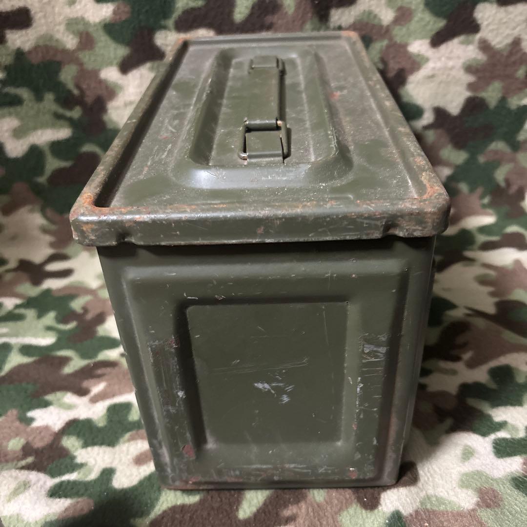 フランス軍　60s 70s CAL.50 AMMO BOX 弾薬箱　送料無料