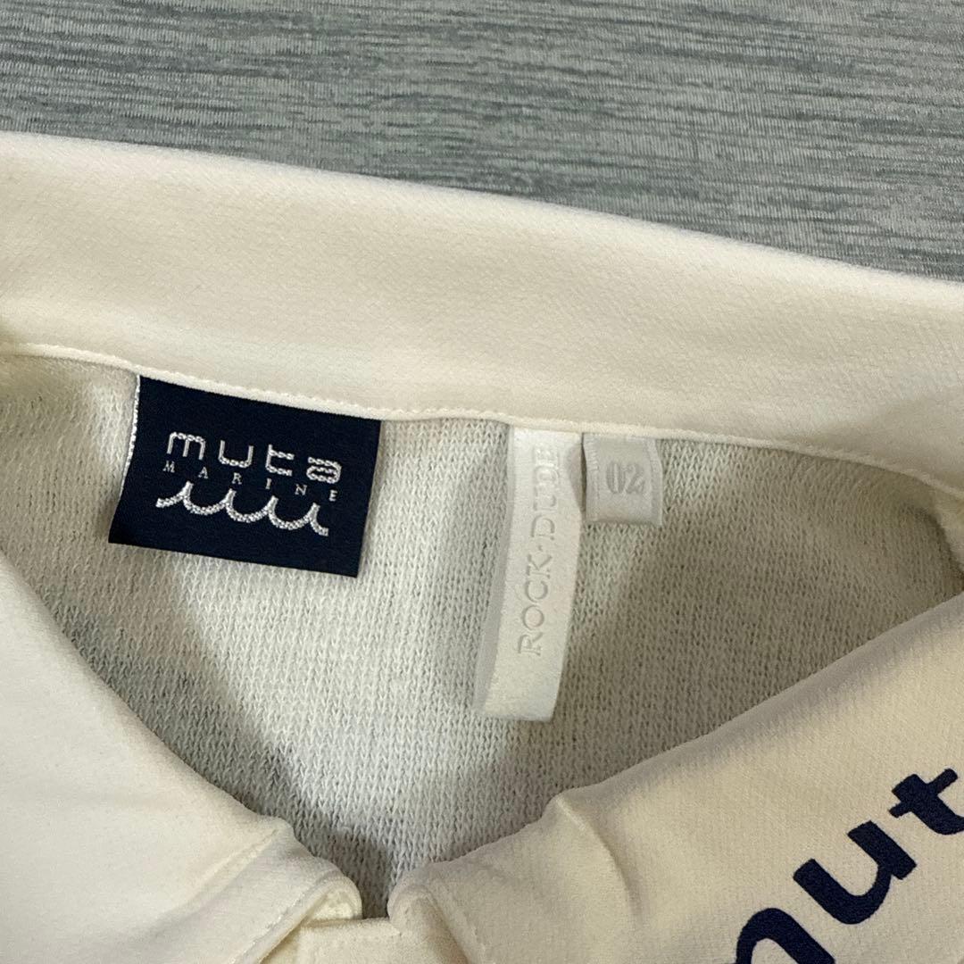 muta MARINE ×Rock Dude コラボポロシャツ