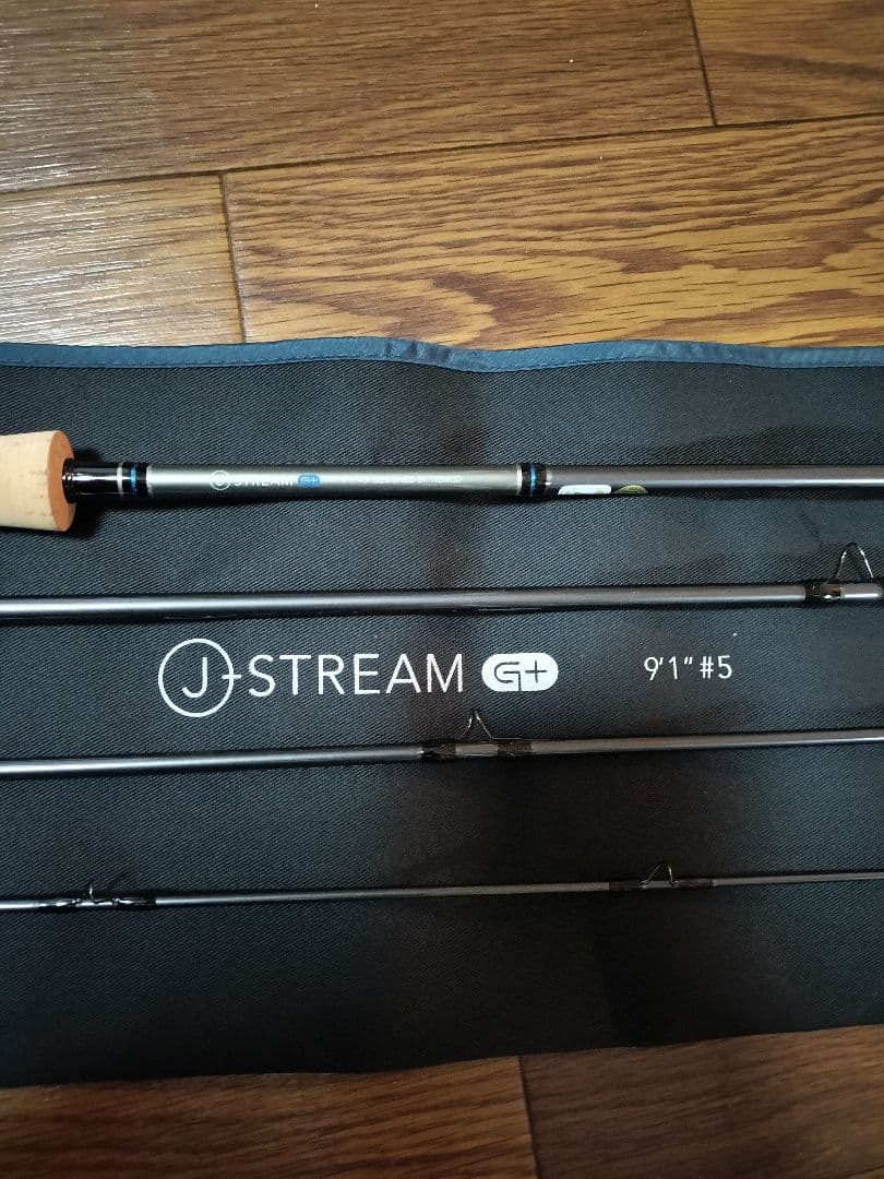 美品 使用少 ティムコ Jストリーム G+ 9'1\" #5 フライロッド
